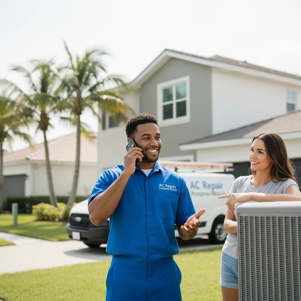 AC Repair Pompano Beach customer support in Rockfall